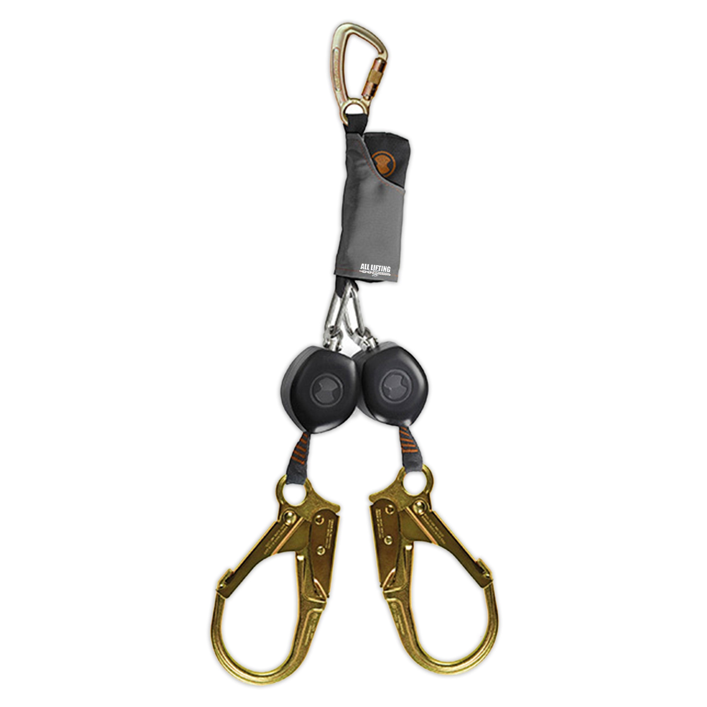 Carabiner Retractable Spring Hooks For Small Hardware Attachment 