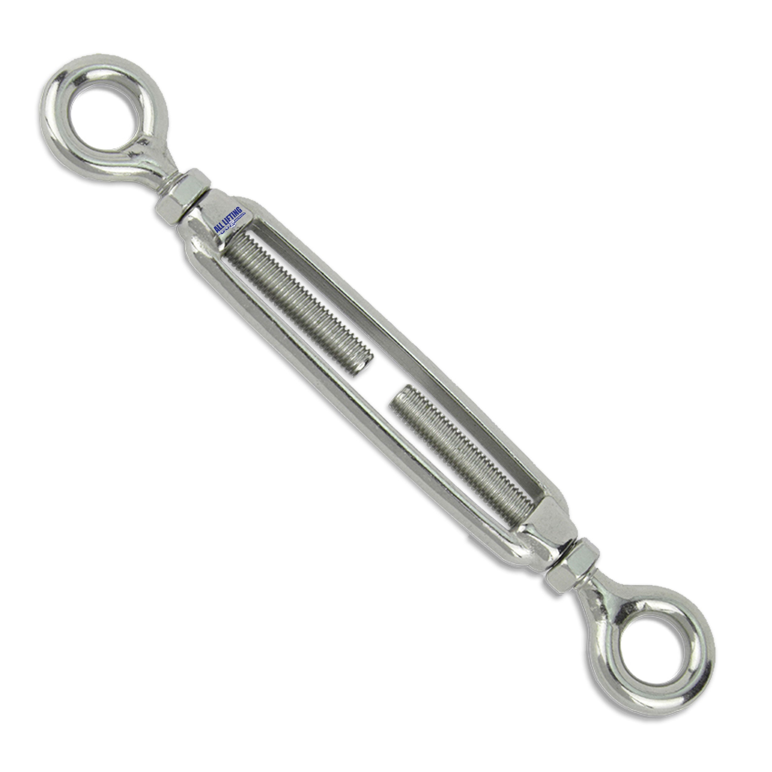 Turnbuckles Hook-Eye commercial, stainless steel AISI 316 - Turnbuckles - Steel  wire ropes and chains accessories - Products